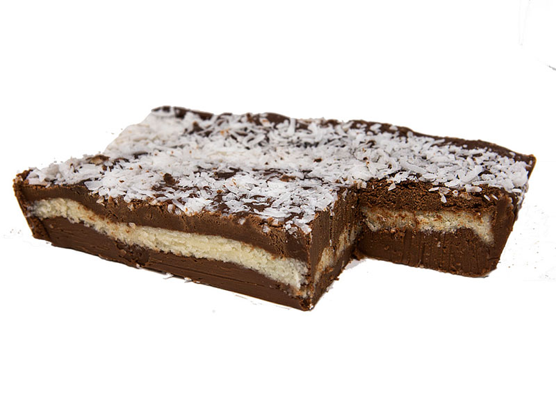 Chocolate Coconut Fudge Top