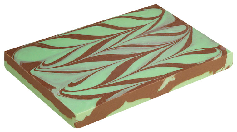 Mint Chocolate Swirl Fudge