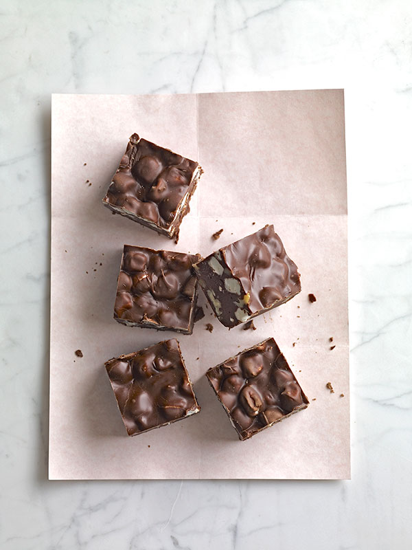 Rocky Road Fudge